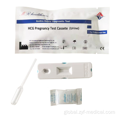 HCG Pregnancy Rapid Test Kit Medical high accuracy HCG pregnancy test cassette Manufactory